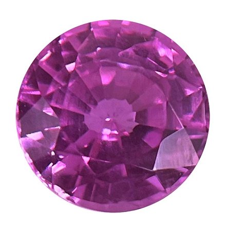 2.70 ct Round Pink Natural Sapphire