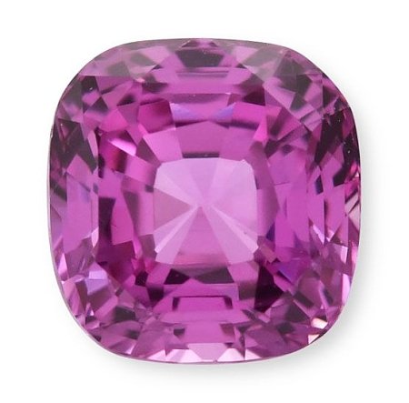 1.59 ct Cushion Pink Natural Sapphire