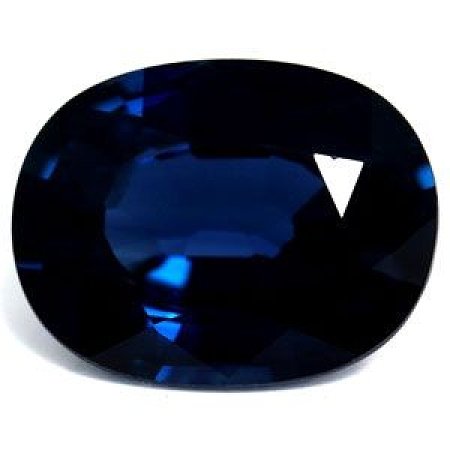 1.66 ct Oval Blue Natural Sapphire