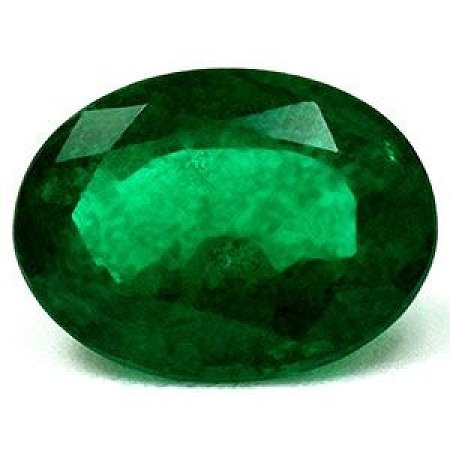 1.15 ct Oval Green Natural Emerald