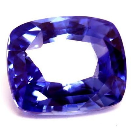 3.12 ct Cushion Blue Natural Sapphire