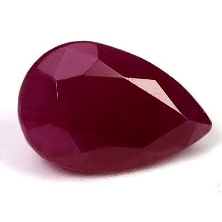 1.59 ct Pear Red Natural Ruby