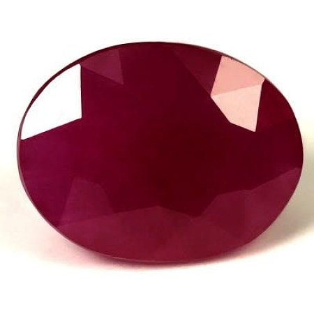 5.38 ct Oval Red Natural Ruby