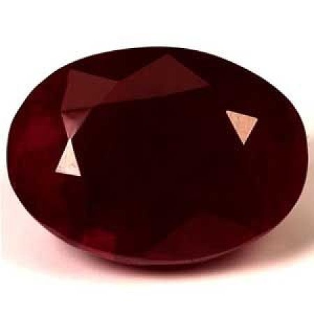 4.71 ct Oval Red Natural Ruby