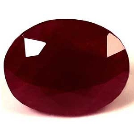 4.51 ct Oval Red Natural Ruby
