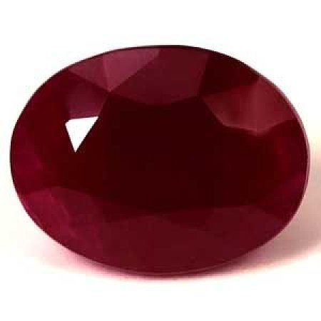 3.73 ct Oval Red Natural Ruby