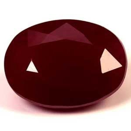3.41 ct Oval Red Natural Ruby