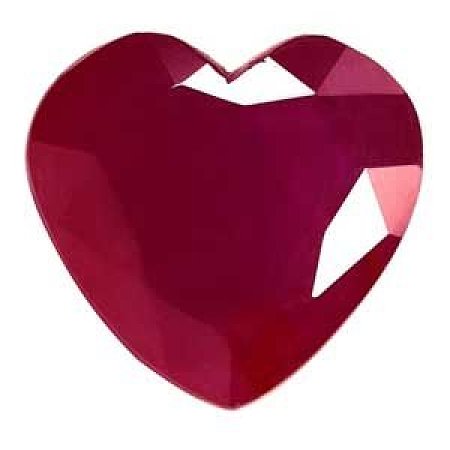 3.35 ct Heart Red Natural Ruby