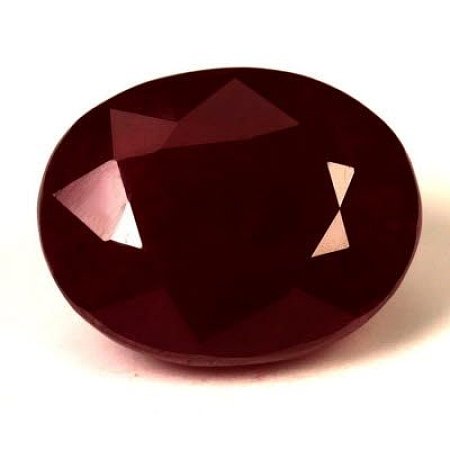 6.01 ct Oval Red Natural Ruby