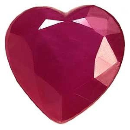 1.84 ct Heart Red Natural Ruby