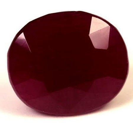6.36 ct Oval Red Natural Ruby