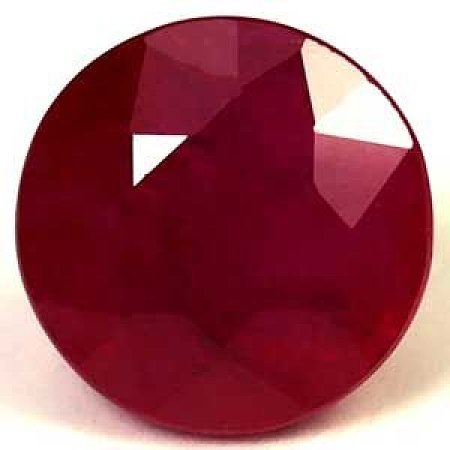2.62 ct Round Red Natural Ruby