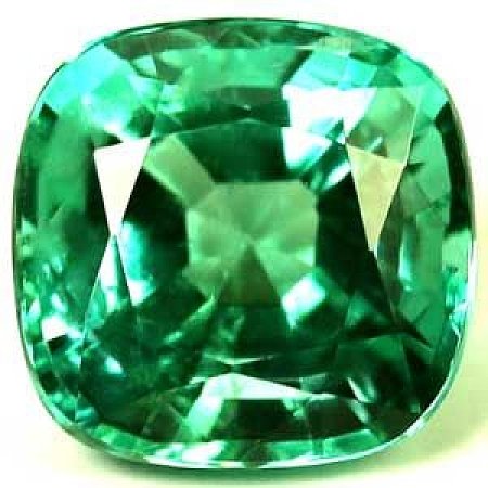 1.88 ct Cushion Green Natural Emerald