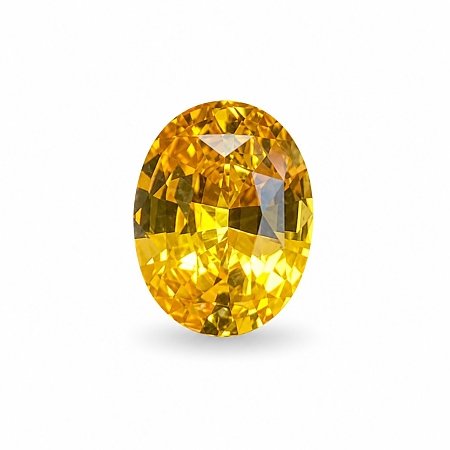 2.08 ct Oval Yellow Natural Sapphire