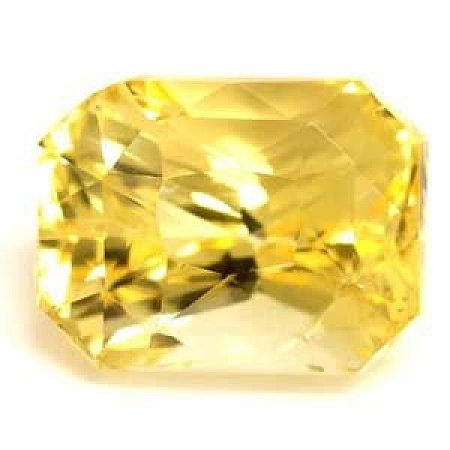 2.10 ct Emerald Yellow Natural Sapphire