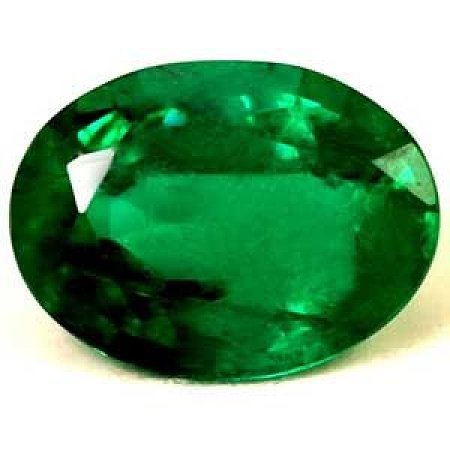 0.88 ct Oval Green Natural Emerald