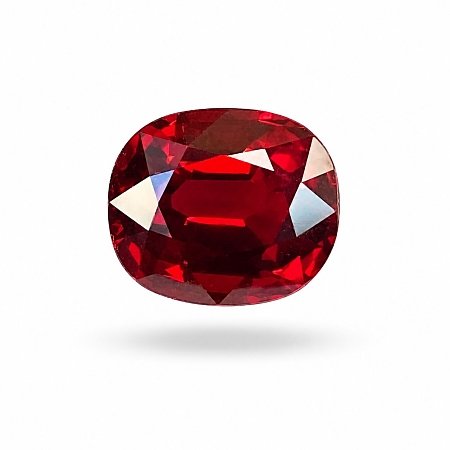 2.27 ct Oval Red Natural Ruby