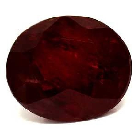 3.07 ct Oval Red Natural Ruby
