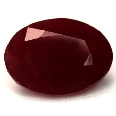 4.14 ct Oval Red Natural Ruby