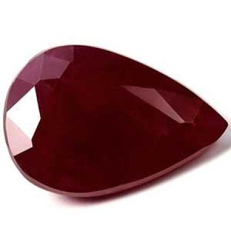 1.29 ct Pear Red Natural Ruby