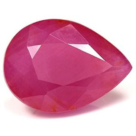 4.85 ct Pear Red Natural Ruby