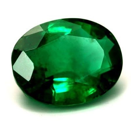 1.62 ct Oval Green Natural Emerald