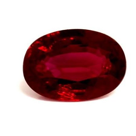 0.56 ct Oval Red Natural Ruby