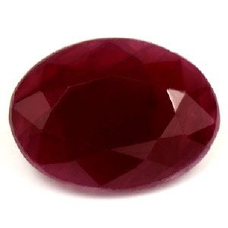 1.70 ct Oval Red Natural Ruby