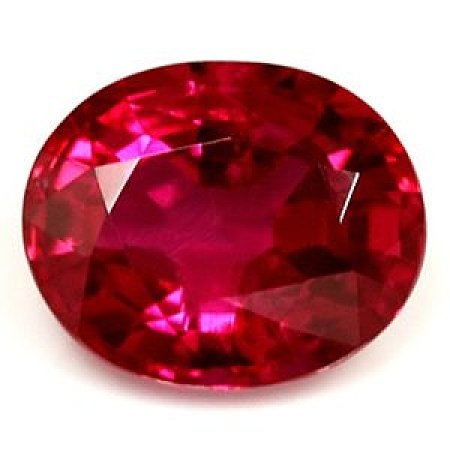 0.62 ct Oval Red Natural Ruby