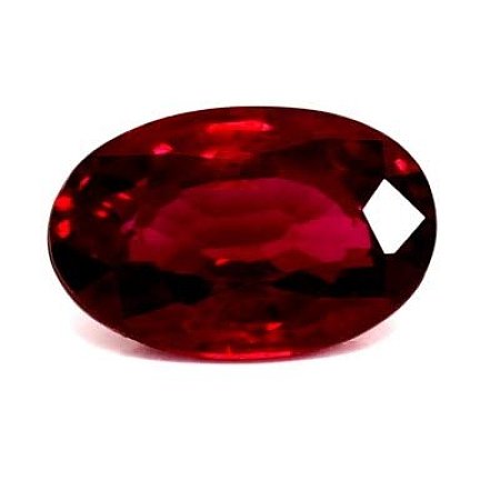 0.49 ct Oval Red Natural Ruby