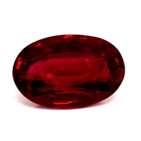 0.50 ct Oval Red Natural Ruby