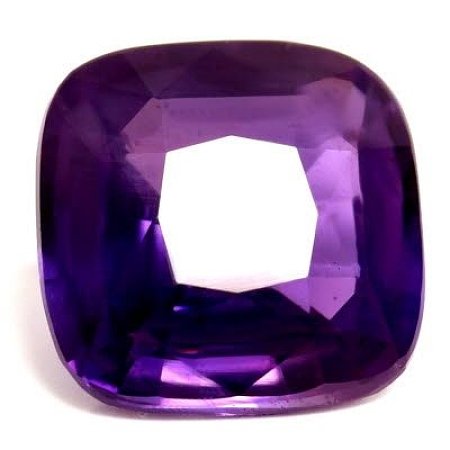 2.58 ct Cushion Purple Natural Sapphire