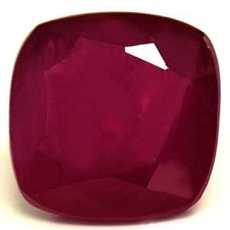 2.39 ct Cushion Red Natural Ruby
