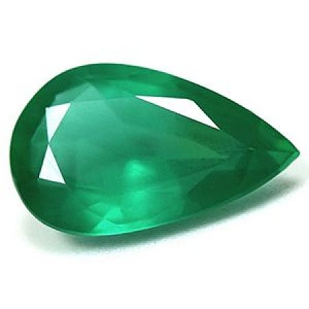 1.84 ct Pear Green Natural Emerald