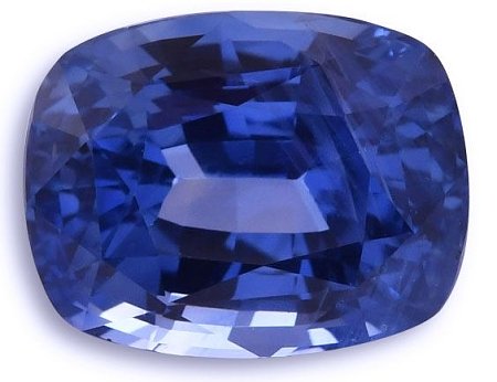 5.03 ct Cushion Blue Natural Sapphire