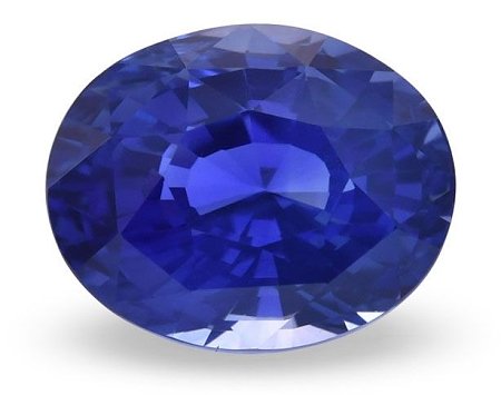 6.29 ct Oval Blue Natural Sapphire
