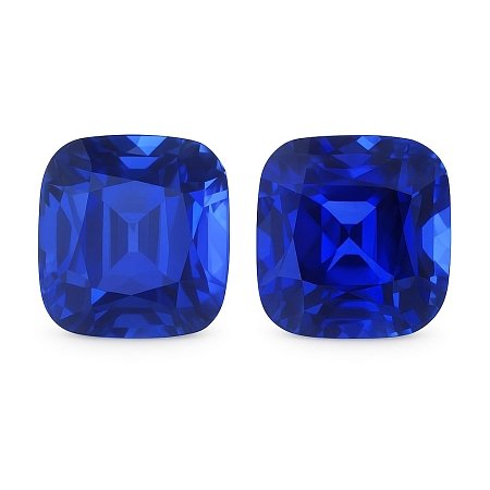 7.18 ct Cushion Blue Natural Sapphire
