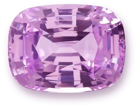 6.18 ct Cushion Pink Natural Sapphire