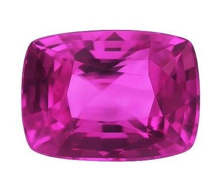 8.12 ct Cushion Pink Natural Sapphire
