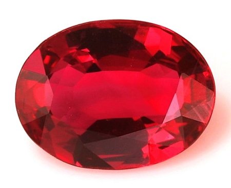2.02 ct Oval Red Natural Ruby