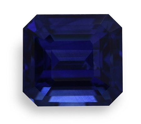 7.57 ct Emerald Blue Natural Sapphire