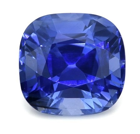 6.79 ct Cushion Blue Natural Sapphire