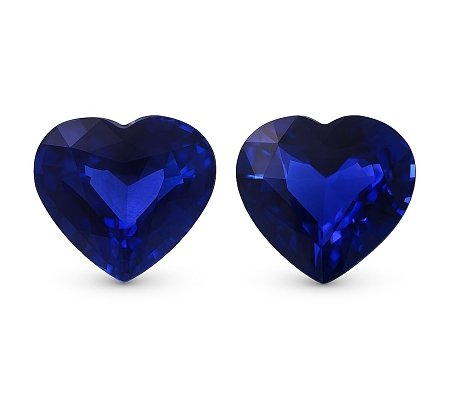 6.16 ct Heart Blue Natural Sapphire