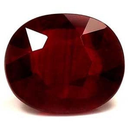 2.03 ct Oval Red Natural Ruby
