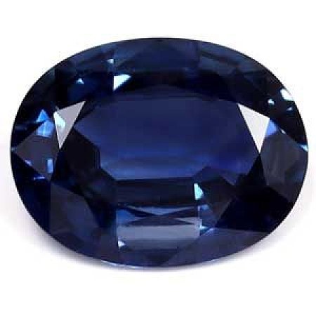 1.97 ct Oval Blue Natural Sapphire