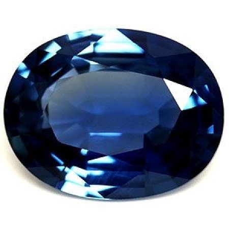 2.06 ct Oval Blue Natural Sapphire