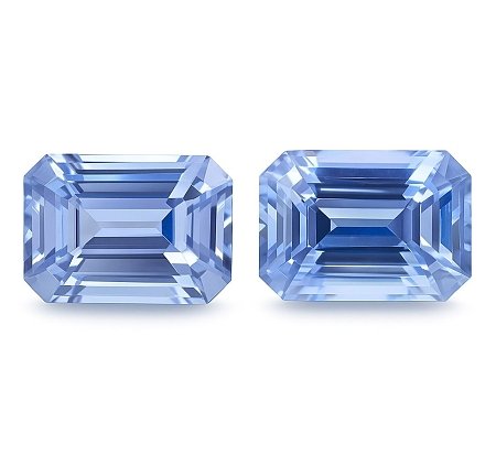 12.19 ct Emerald Blue Natural Sapphire