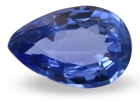 2.51 ct Pear Blue Natural Sapphire