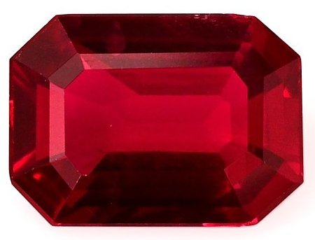 1.37 ct Emerald Red Natural Ruby