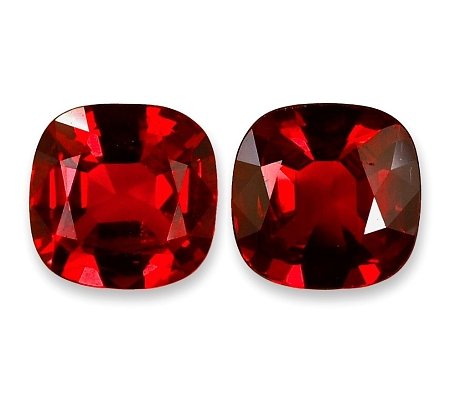 2.00 ct Cushion Red Natural Ruby